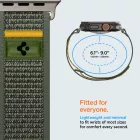 Apple Watch 44 / 45 / 46 / 49 mm Szíj - Spigen Athlex Air - Zöld