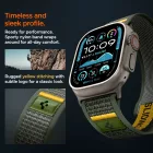 Apple Watch 44 / 45 / 46 / 49 mm Szíj - Spigen Athlex Air - Zöld