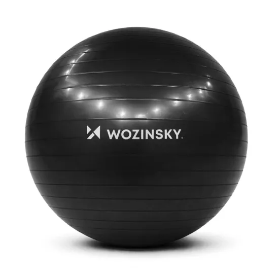 Wozinsky Fitness Labda 65 cm - Fekete