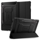 Samsung Galaxy Tab S10 FE+ Plus (X620 / X626B) Tok - Spigen Rugged Armor Pro - Fekete