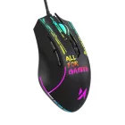 Wozinsky WMGK-7200 Vezetékes Optikai RGB Gamer Egér 7200 DPI - Fekete
