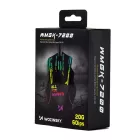 Wozinsky WMGK-7200 Vezetékes Optikai RGB Gamer Egér 7200 DPI - Fekete