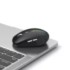 Wozinsky WMGK-1132 Vezeték Nélküli Egér + RGB - Fekete