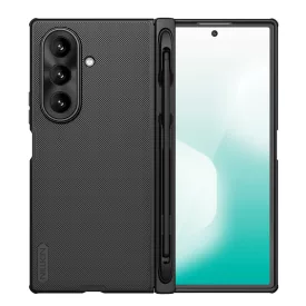   Samsung Galaxy Z Fold 7 Tok - Nillkin Super Frosted Shield Fold + S Pen Tároló - Fekete