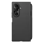 Samsung Galaxy Z Fold 7 Tok - Nillkin Super Frosted Shield Fold Magnetic + S Pen Tároló - Fekete