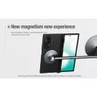 Samsung Galaxy Z Fold 7 Tok - Nillkin Super Frosted Shield Fold Magnetic + S Pen Tároló - Fekete