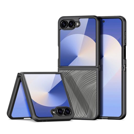 Samsung Galaxy Z Flip 7 Tok - Dux Ducis Aimo - Fekete