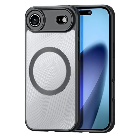 iPhone 17 Air Tok - Dux Ducis Aimo Mag - Fekete
