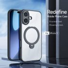 iPhone 17 Tok - Dux Ducis Aimo Mag Támasztékkal - Fekete