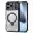 iPhone 17 Pro Max Tok - Dux Ducis Aimo Mag Támasztékkal - Fekete