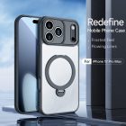 iPhone 17 Pro Max Tok - Dux Ducis Aimo Mag Támasztékkal - Fekete