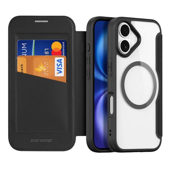 iPhone 17 Tok - Dux Ducis Skin X Pro + MagSafe - Fekete