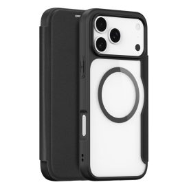 iPhone 17 Pro Tok - Dux Ducis Skin X Pro + MagSafe - Fekete iPhone 17 Pro Tok - Dux Ducis Skin X Pro + MagSafe - Fekete