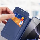 iPhone 17 Pro Tok - Dux Ducis Skin X Pro + MagSafe - Kék