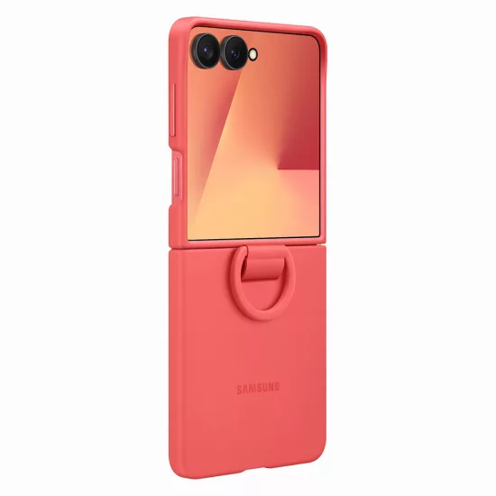 Samsung Galaxy Z Flip7 Tok - Samsung Ring Case - Piros