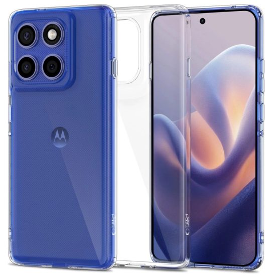 Motorola Edge 60 Pro Tok - Tech-Protect FlexAir - Átlátszó