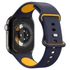 Apple Watch 40 / 41 / 42 mm Szíj - Spigen Nano Pop - Kék-Sárga