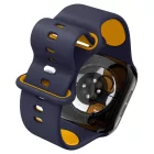 Apple Watch 40 / 41 / 42 mm Szíj - Spigen Nano Pop - Kék-Sárga
