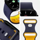 Apple Watch 40 / 41 / 42 mm Szíj - Spigen Nano Pop - Kék-Sárga
