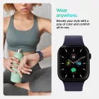 Apple Watch 40 / 41 / 42 mm Szíj - Spigen Nano Pop - Kék-Sárga