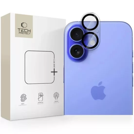 iPhone 16 / 16 Plus Kameravédő - Tech-Protect Cam Fit+