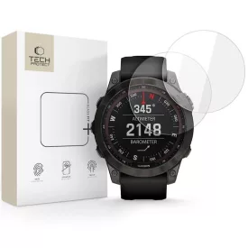   Garmin Fenix 7X / 7X Pro Kijelzővédő Üvegfólia - Tech-Protect Glass Fit+ x 2 db