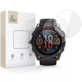   Garmin Fenix 8 (51mm) Kijelzővédő Üvegfólia - Tech-Protect Glass Fit+ x 2 db