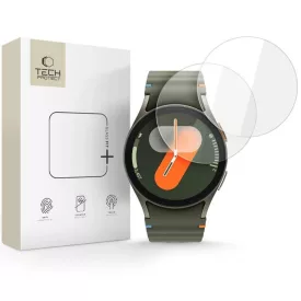   Samsung Galaxy Watch 4 / 5 / 6 / 7 / FE (40 mm) Kijelzővédő Üvegfólia - Tech-Protect Glass Fit+ x 2 db