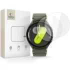 Samsung Galaxy Watch 4 / 5 / 6 / 7 (44 mm) Kijelzővédő Üvegfólia - Tech-Protect Glass Fit+ x 2 db
