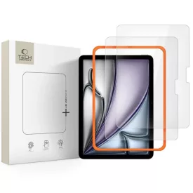   iPad Air 11" (2024/2025) Kijelzővédő Üvegfólia - Tech-Protect Easy Set+ x 2 db