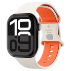 Apple Watch 40 / 41 / 42 mm Szíj - Spigen Nano Pop - Bézs-Narancs