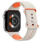 Apple Watch 40 / 41 / 42 mm Szíj - Spigen Nano Pop - Bézs-Narancs