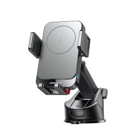 Joyroom JR-ZS241S Autós Tartó és 15W Qi Töltő - Fekete Joyroom JR-ZS241S Autós Tartó és 15W Qi Töltő - Fekete
