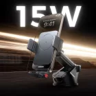 Joyroom JR-ZS241S Autós Tartó és 15W Qi Töltő - Fekete
