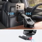 Joyroom JR-ZS241S Autós Tartó és 15W Qi Töltő - Fekete