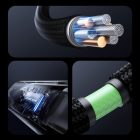 Joyroom S-A16 Pro Prism USB-C - USB-C Kábel Kijelzővel - 1.2m 100W - Fekete