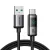 Joyroom S-A16 Pro Prism USB-A - USB-C Kábel Kijelzővel - 1.2m 66W - Fekete