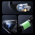 Joyroom S-A16 Pro Prism USB-C - Lightning Kábel Kijelzővel - 1.2m 30W - Fekete