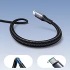 Joyroom S-A28 Flash USB-A - USB-C Kábel - 1m 3A - Fekete
