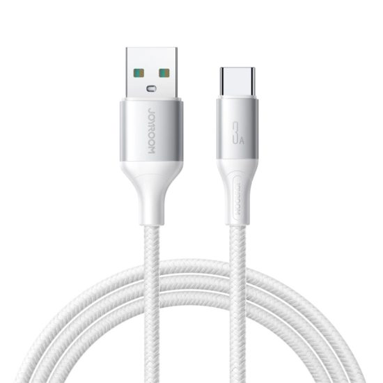 Joyroom S-A28 Flash USB-A - USB-C Kábel - 1m 3A - Fehér