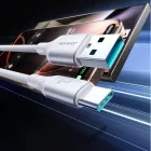 Joyroom S-A28 Flash USB-A - USB-C Kábel - 1m 3A - Fehér