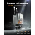 Joyroom JR-CCL05 4in1 Autós Töltő 30W - A + C + 2x Visszahúzható Kábel