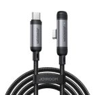 Joyroom S-A56 EnjoyX 90° USB-C - USB-C Kábel - 1.2m 60W - Fekete