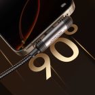 Joyroom S-A56 EnjoyX 90° USB-C - Lightning Kábel - 1.2m 30W - Fekete