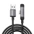 Joyroom S-A56 EnjoyX 90° USB-A - USB-C Kábel - 1.2m 3A - Fekete