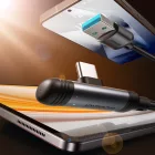 Joyroom S-A56 EnjoyX 90° USB-A - USB-C Kábel - 1.2m 3A - Fekete
