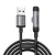 Joyroom S-A56 EnjoyX 90° USB-A - Lightning Kábel - 1.2m 3A - Fekete