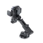 Acefast D53 Autós Tartó és Qi Töltő - Tapadókorongos - Fekete