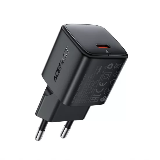 Acefast A118 GaN Hálózati Töltő PD 30W - USB-C - Fekete