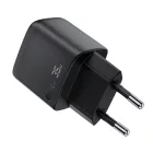 Acefast A116 GaN Hálózati Töltő PD 35W - USB-A + USB-C - Fekete